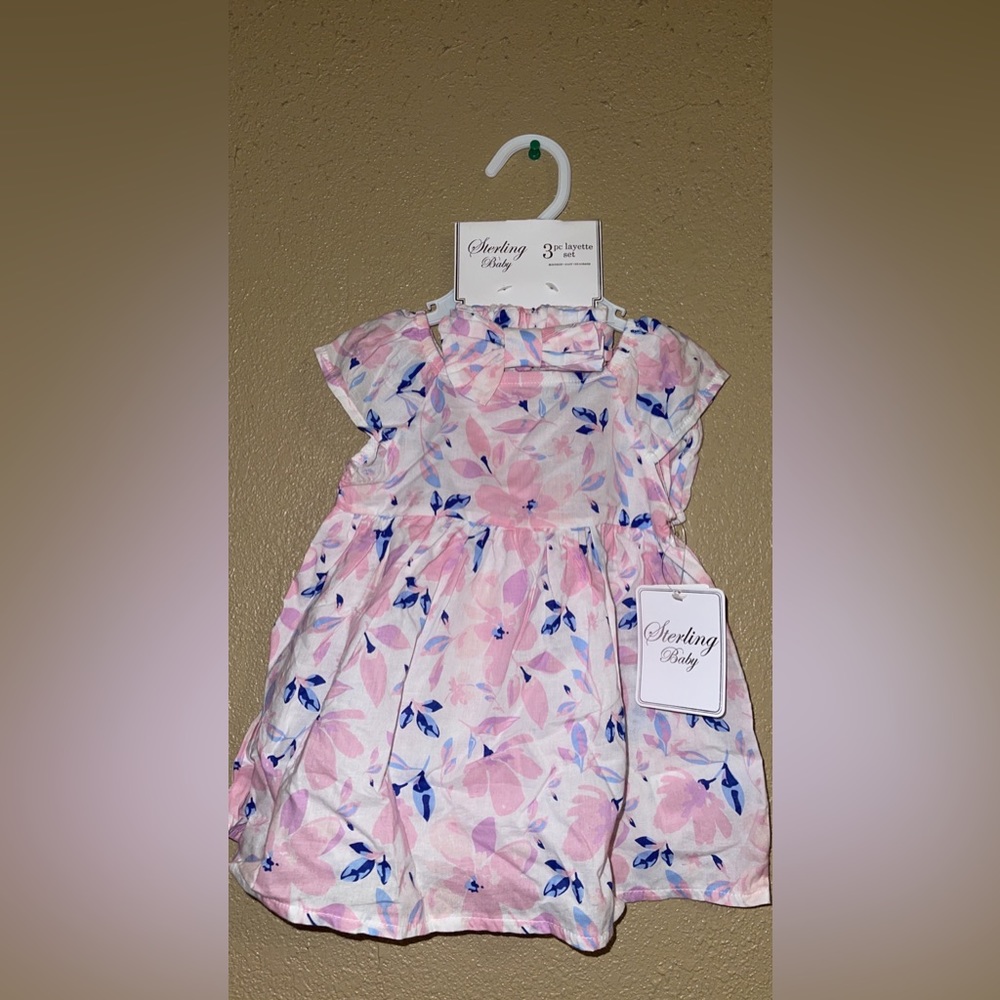 Sterling Baby 3 Piece Layette Set